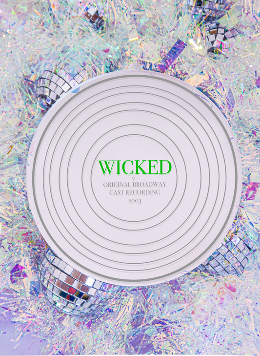 Wicked Soundtrack Vinyl Mirror