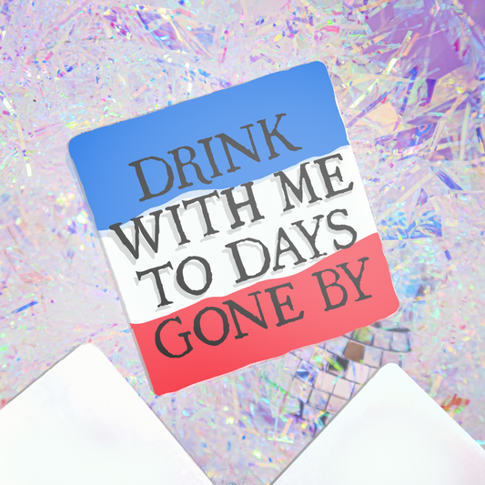 Drink With Me - Les Miserables Coaster