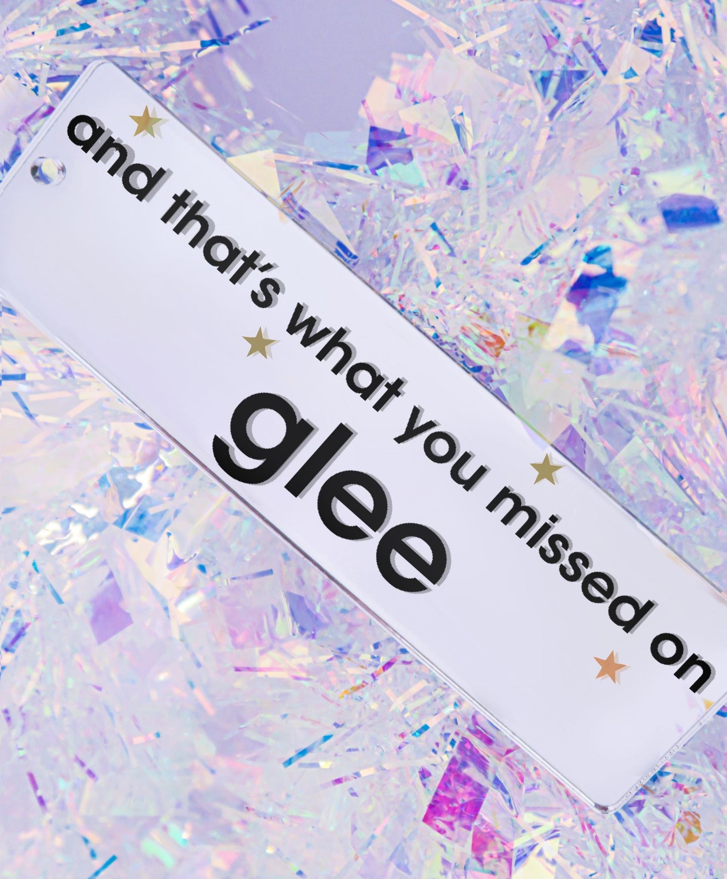 And That's What You Missed... - Glee Bookmark