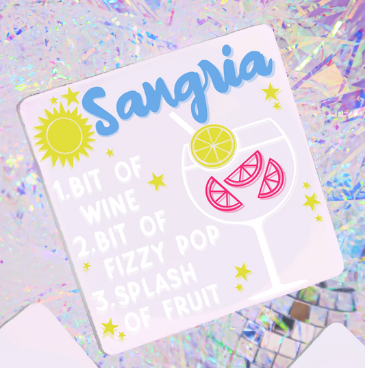 Sangria - Operation Mincemeat Coaster