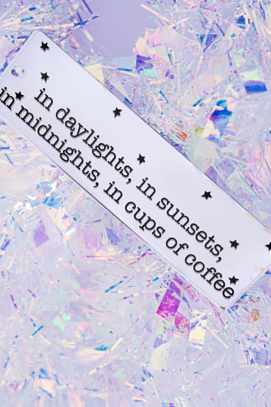 Daylights, Sunsets, Midnights - Rent Bookmark