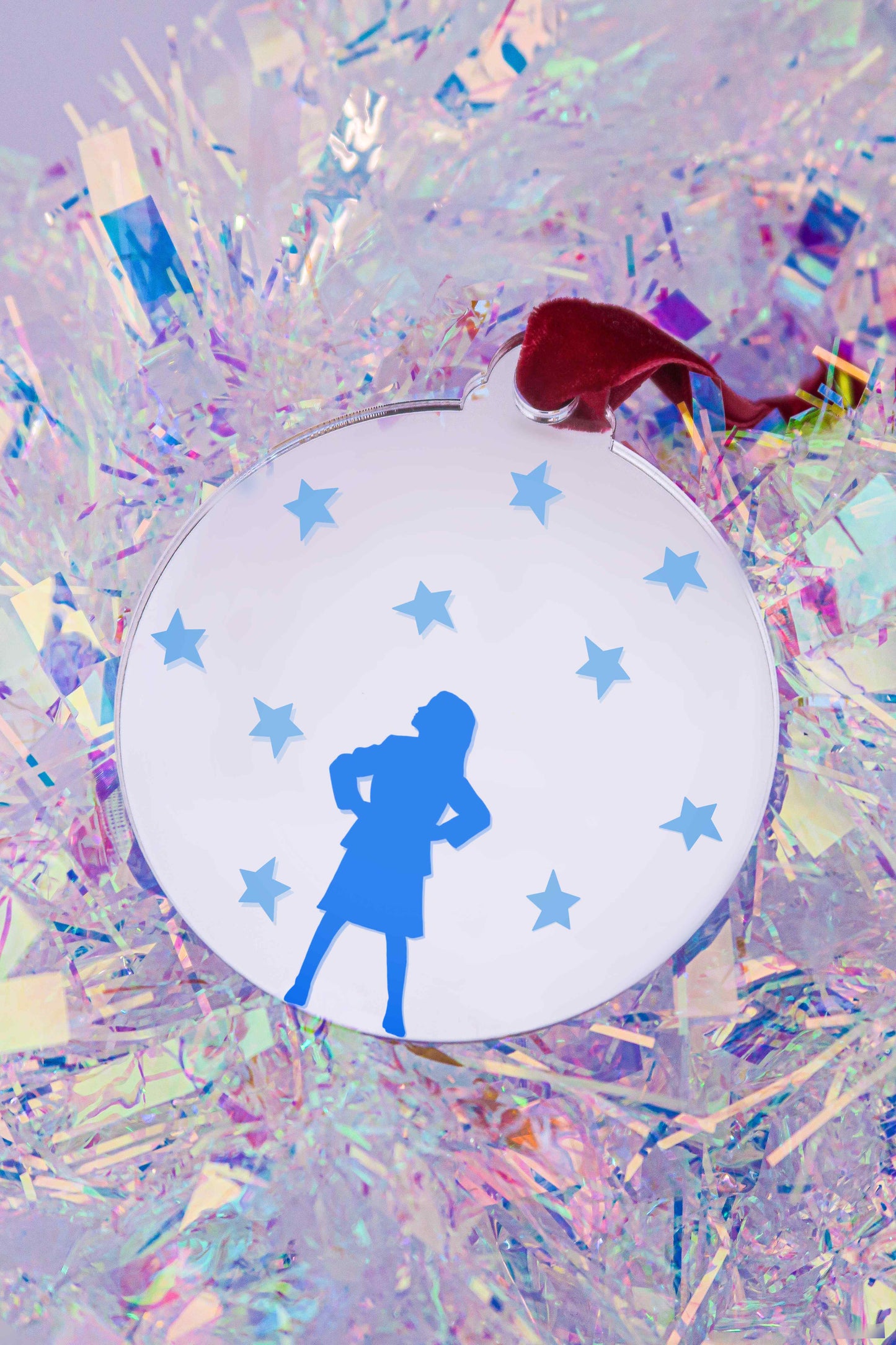 Matilda Silhouette - Matilda the Musical Bauble